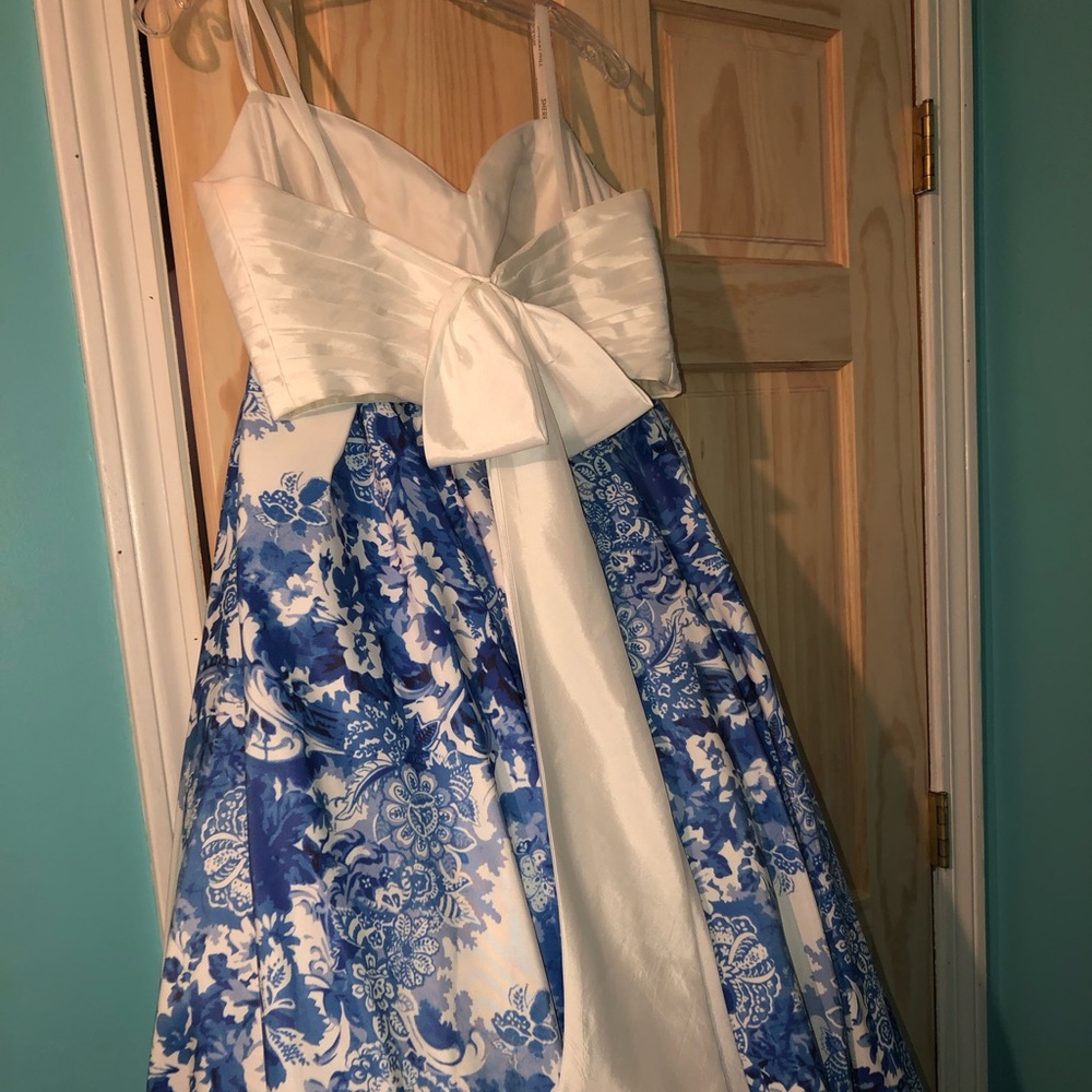 SherriHill Two Piece Prom Dress - Picture 2 of 8